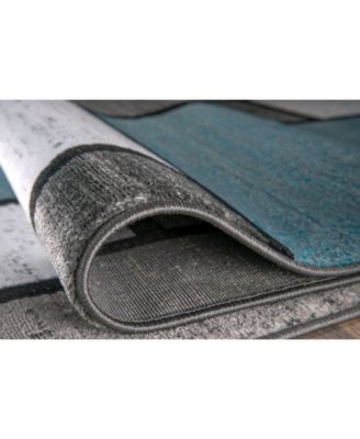 Main Street Rugs Home Montane Mon106 Blue Area Rug Collection