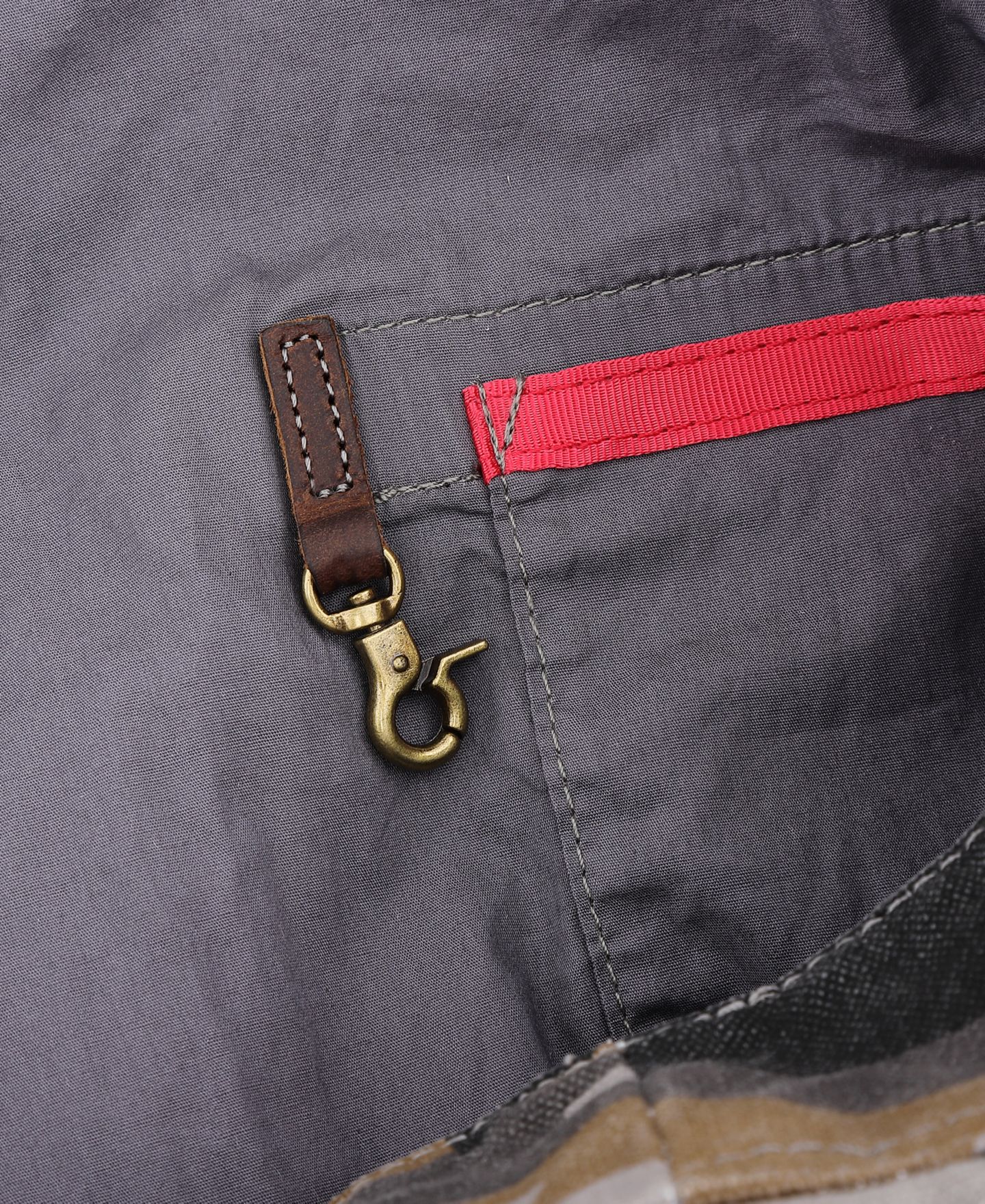 Женская сумка TSD BRAND Camo Canvas, цвет: Серый — фото 5