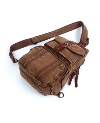 Sunset Cove Canvas Sling Bag