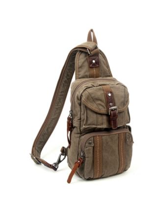 Sunset Cove Canvas Sling Bag
