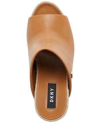 DKNY Women s Eari Wedge Slide Sandals Macy s