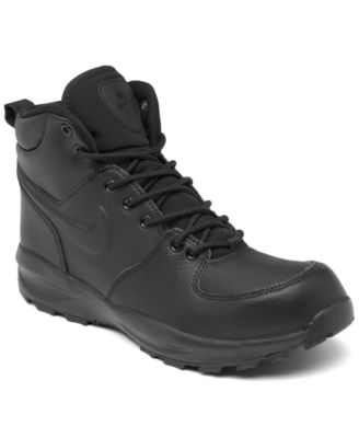 nike men's manoa leather boots from finish line