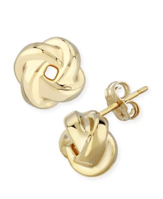 Macys love knot earrings discount