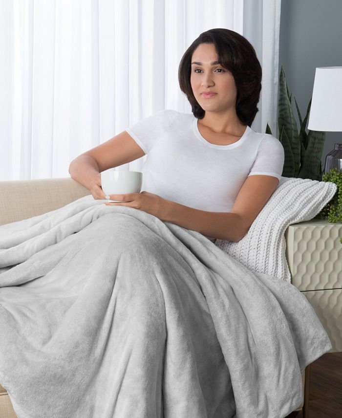 DreamLab 15lb Weighted Blanket with Removable Washable Cover Macy's