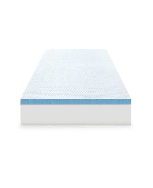 Sensorpedic 3 Inch Elite Cooling Gel Infused Memory Foam Mattress Topper Twin Reviews Mattress Pads Toppers Bed Bath Macy S
