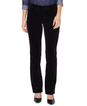 image of Nydj Marilyn Tummy Control Straight-Leg Corduroy Jeans