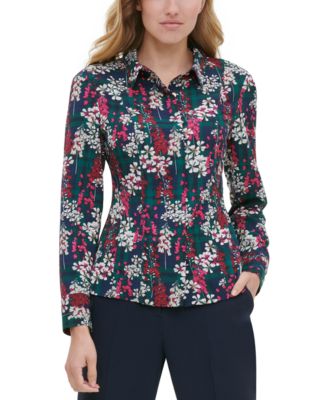 macy's tommy hilfiger women's blouses