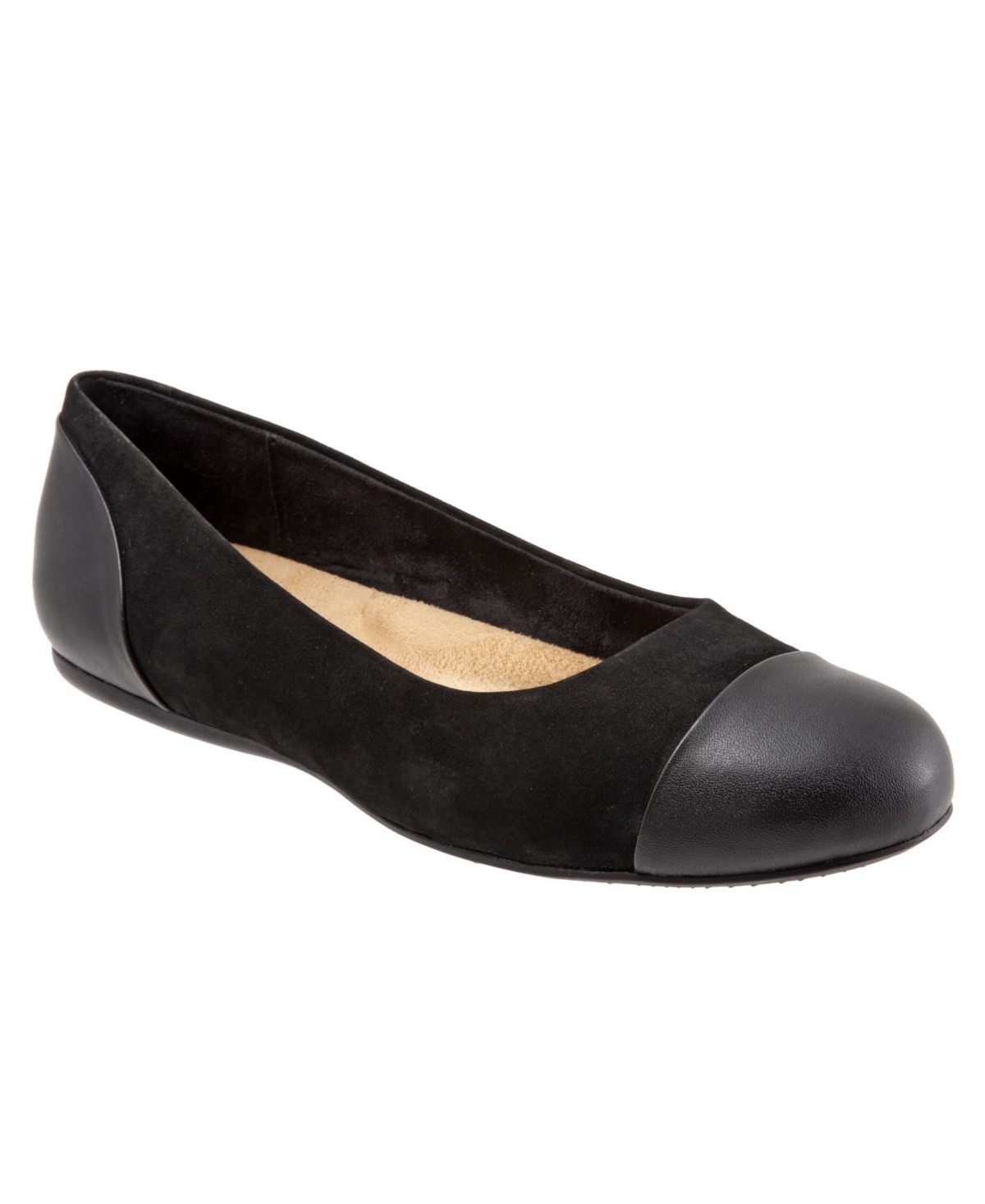 Sonoma Cap Toe Flat - Taupe