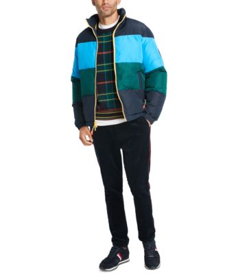 Tommy Hilfiger - Men's Colorblocked Puffer Jacket