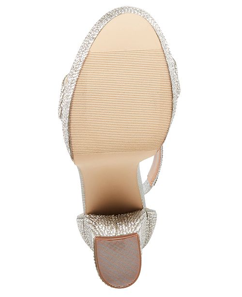 Madden Girl Siren Rhinestone Platform Sandals & Reviews Sandals