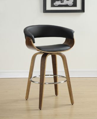 Prichard Upholstered Swivel Bar Stool