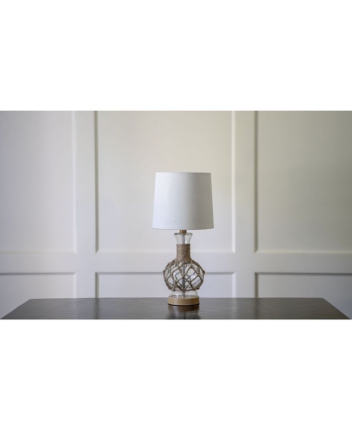 Jimco Lamp & Manufacturing Co Decor Therapy Justin Coastal Rope Lamp Macy's