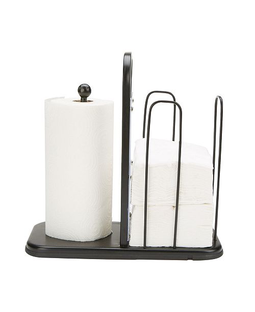 Mind Reader Paper Towel And Napkin Holder Storage Organizer