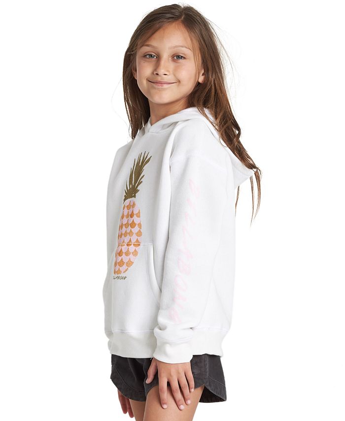 Girls pineapple hoodie clearance