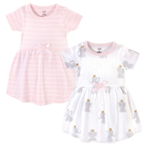 Hudson Baby Girl Dress 2 Pack