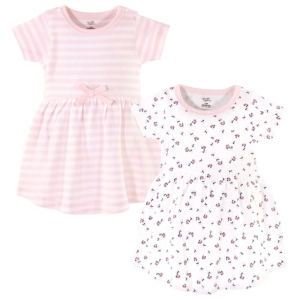 Touched by Nature Baby Girl Organic Dress 2 Pack