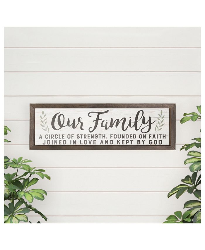 P Graham Dunn Our Family Gathers Here Wall Art Macy's
