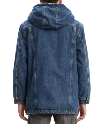 levi's men's denim sherpa lined trucker jacket