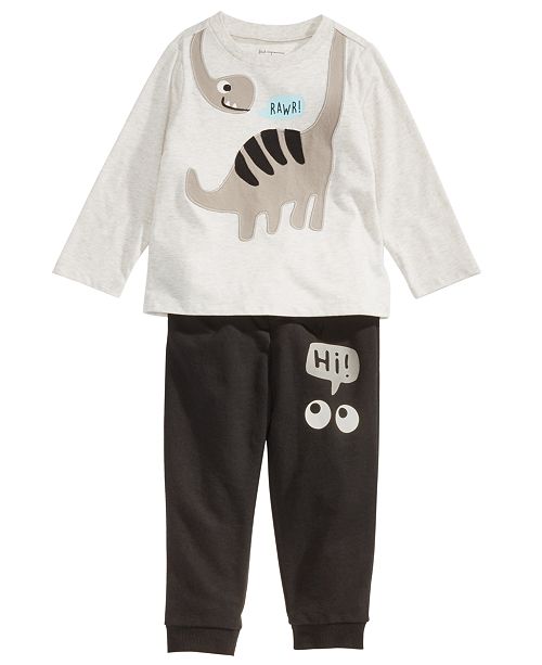 First Impressions Toddler Boys Dinosaur Print T Shirt Hi Print