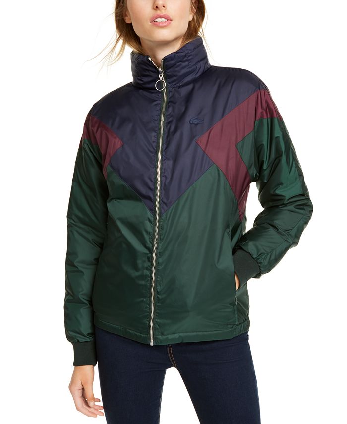 Lacoste Colorblocked Reversible Jacket - Macy's