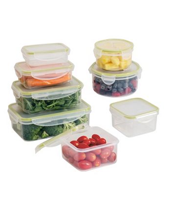 Honey Can Do - Locking 16-Pc. Food Storage Set