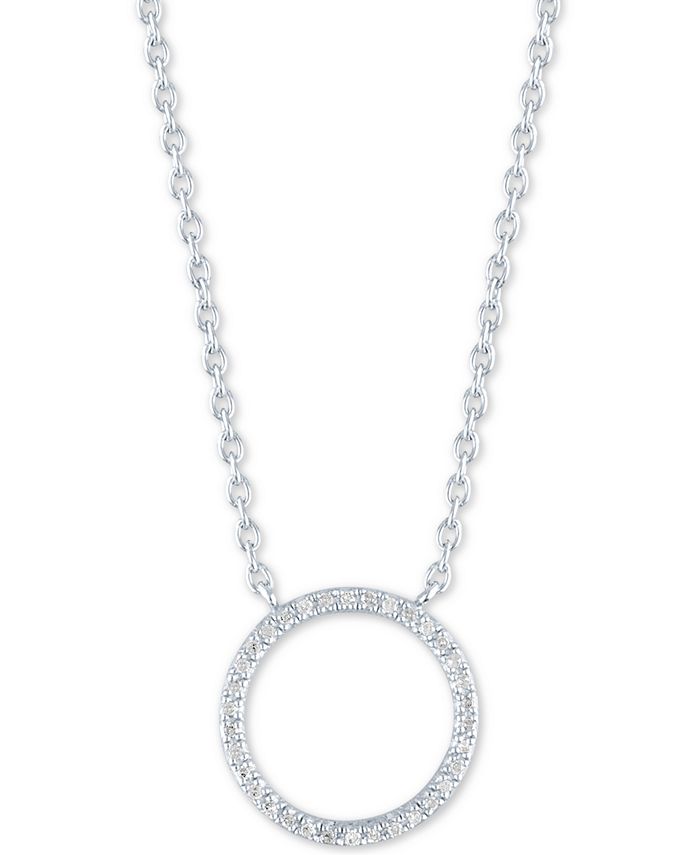 Macys diamond hotsell accent pendant