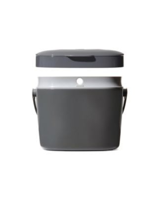 1.75 Gallon Compost Bin, Charcoal