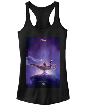 Disney Juniors' Aladdin Aladdin Live Action Poster Ideal Racerback Tank Top