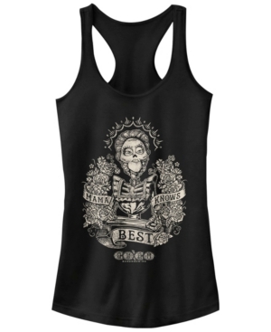 Disney Pixar Juniors' Coco Mama Knows Ideal Racerback Tank Top
