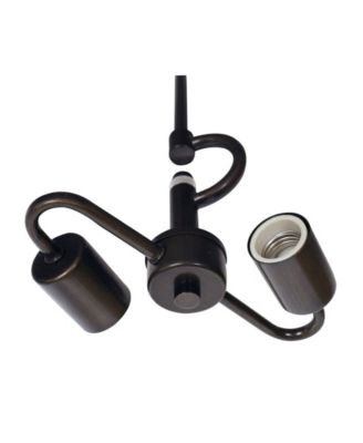 Macy's Cloth&Wire Pendant Kit For 2 Lights