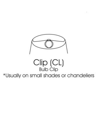 Cloth&Wire Slant Corset Drum Chandelier Lampshade with Double Flame Clip Collection