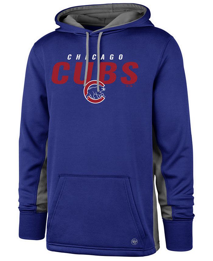 '47 Brand Men's Chicago Cubs Drift Fleece Hoodie - Macy's