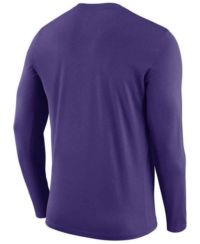 Nike Men's Los Angeles Lakers Team Practice Long Sleeve T-Shirt - Macy's