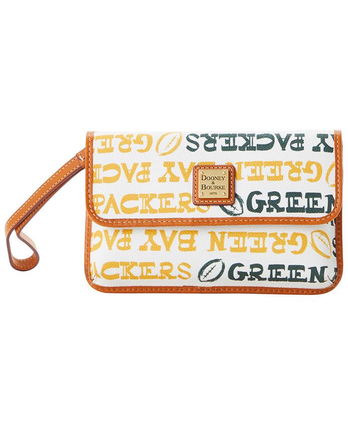 Dooney & Bourke Green Bay Packers Doodle Milly Wristlet - Macy's