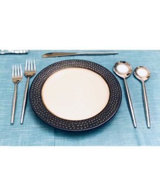 Hammered Flatware Set of 20 Pieces