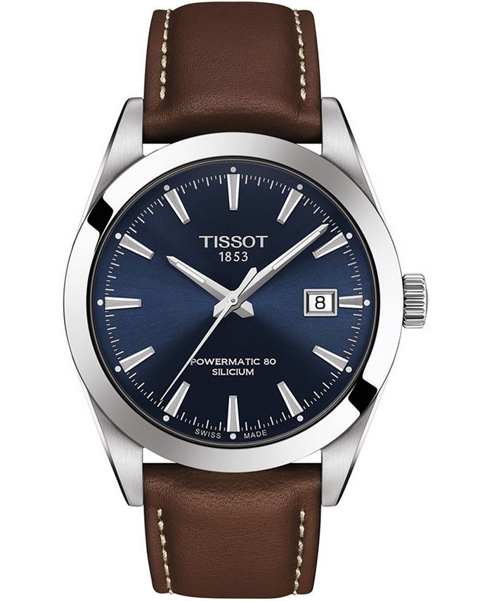 Tissot Men's Swiss Automatic TClassic Gentleman Powermatic 80 Silicium