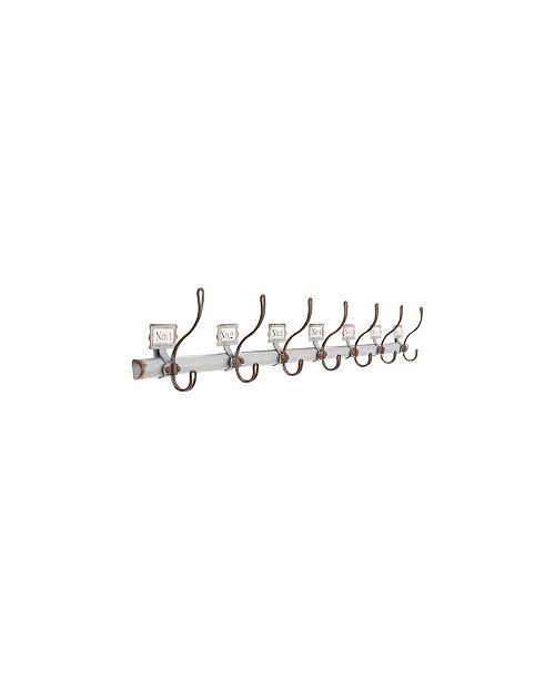 3r Studio 7 Numbered Wall Hooks On Rod Reviews All Wall Decor Home Decor Macy S