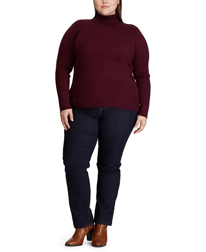 Lauren Ralph Lauren Plus Size Turtleneck Sweater Macy's