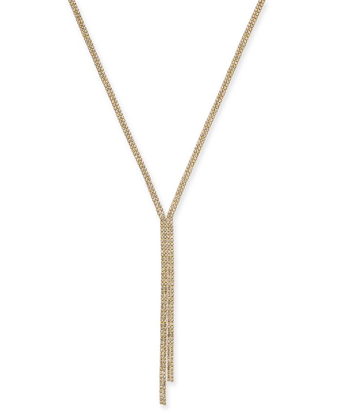 Rhinestone outlet lariat necklace