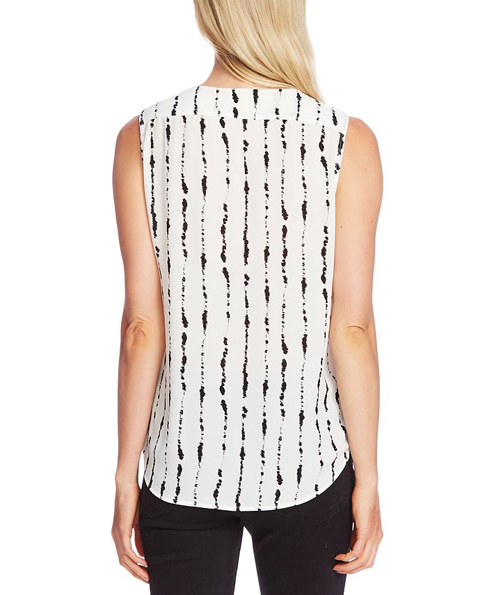 Vince Camuto Printed High-Low Top & Reviews - Tops - Women - Macy's