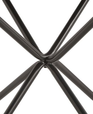 Webber Round Dining Table with Iron Legs