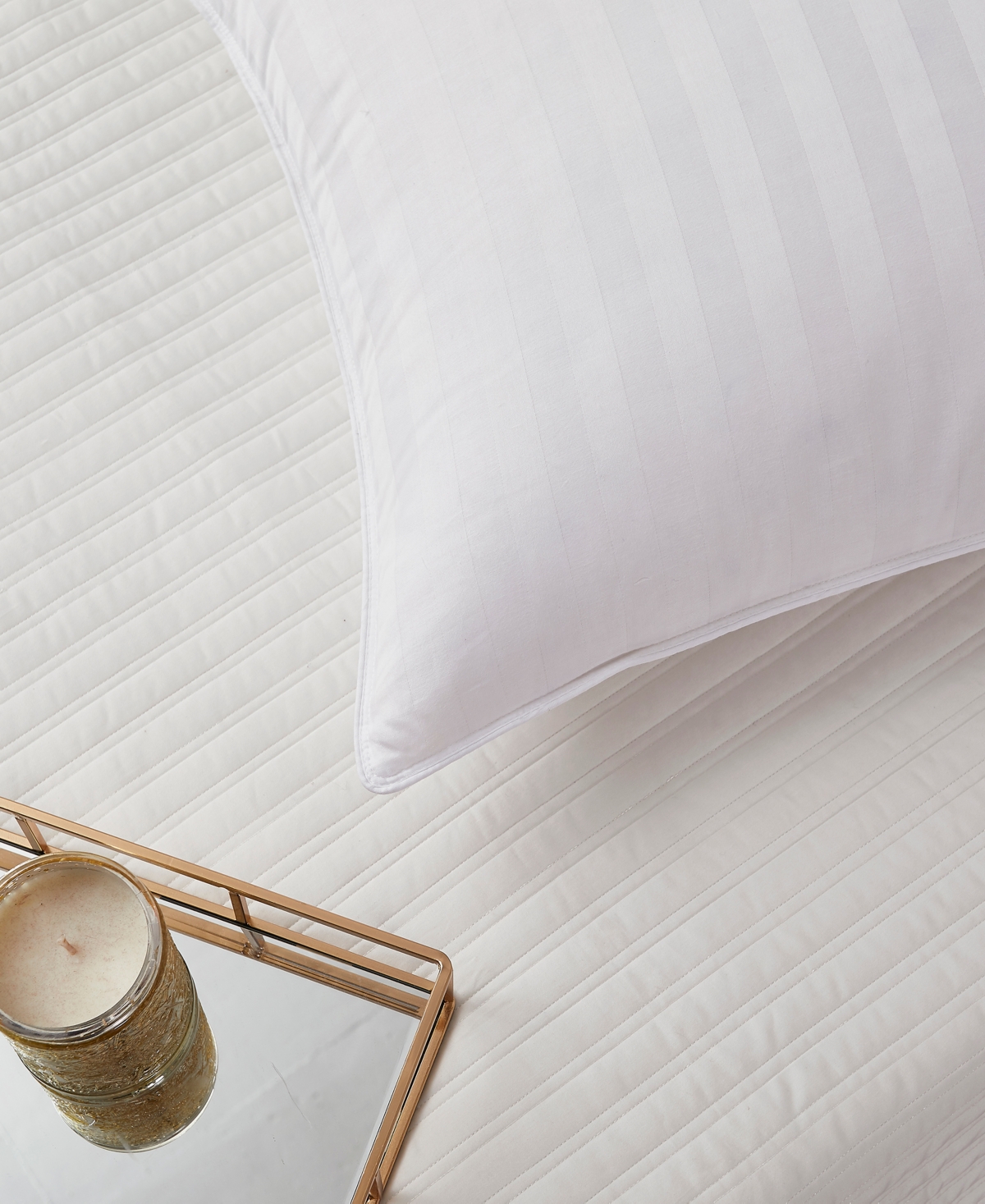 Blue Ridge Siberian White Down 500 Thread Count Cotton Damask Pillow