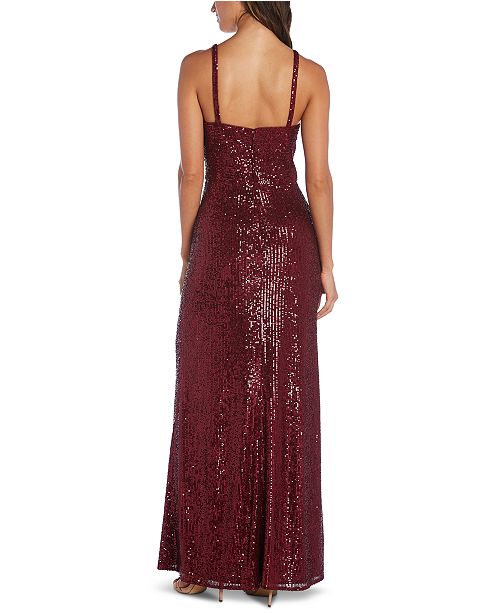 nightway sequin gown