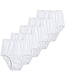 Women's Classics Cotton 5 Pack Brief Underwear 1743