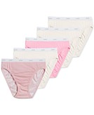 Jockey Women's Underwear French Cut 3 Pack, Glacier/Holiday Rose/Dark  Magenta, 9