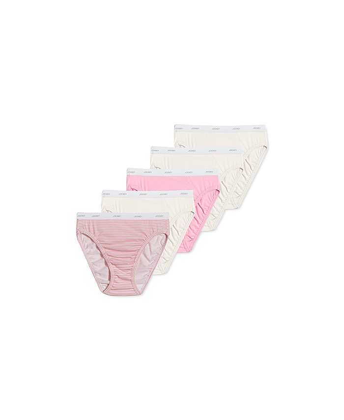 Womens Soft Cotton High Waist Briefs Breathable Full Coverage