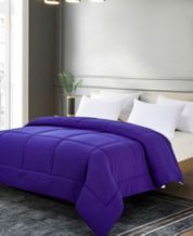 purple goose down comforter