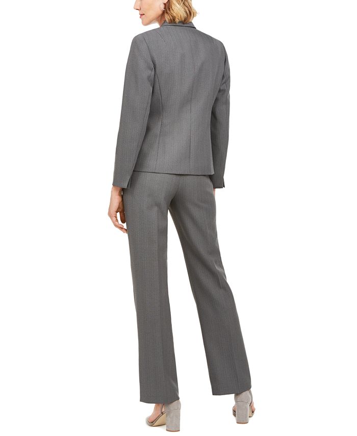 Le Suit Single-Button Pants Suit - Macy's