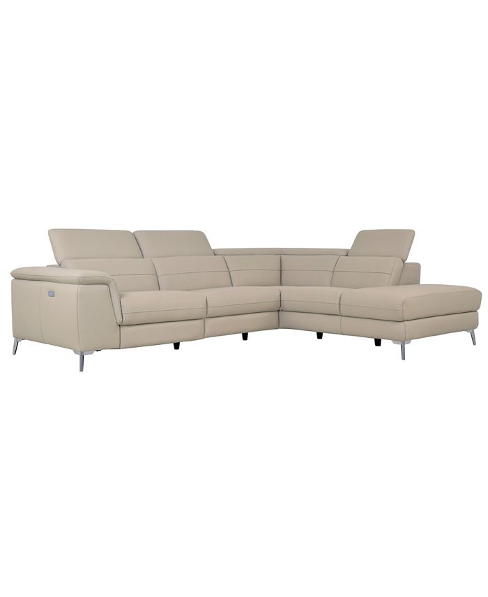 Furniture Amite 2pc Power Reclining Sectional Sofa Macy's