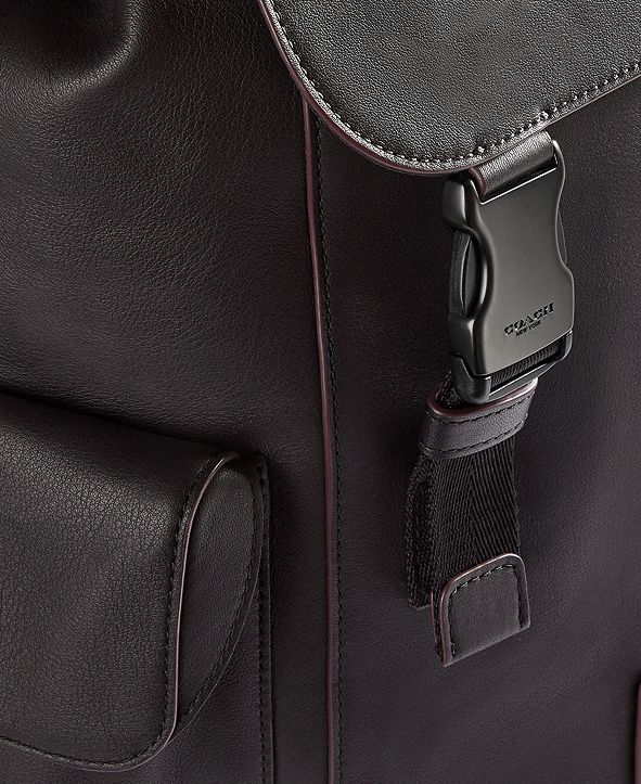 COACH Men's Rivington Leather Backpack & Reviews - All ...